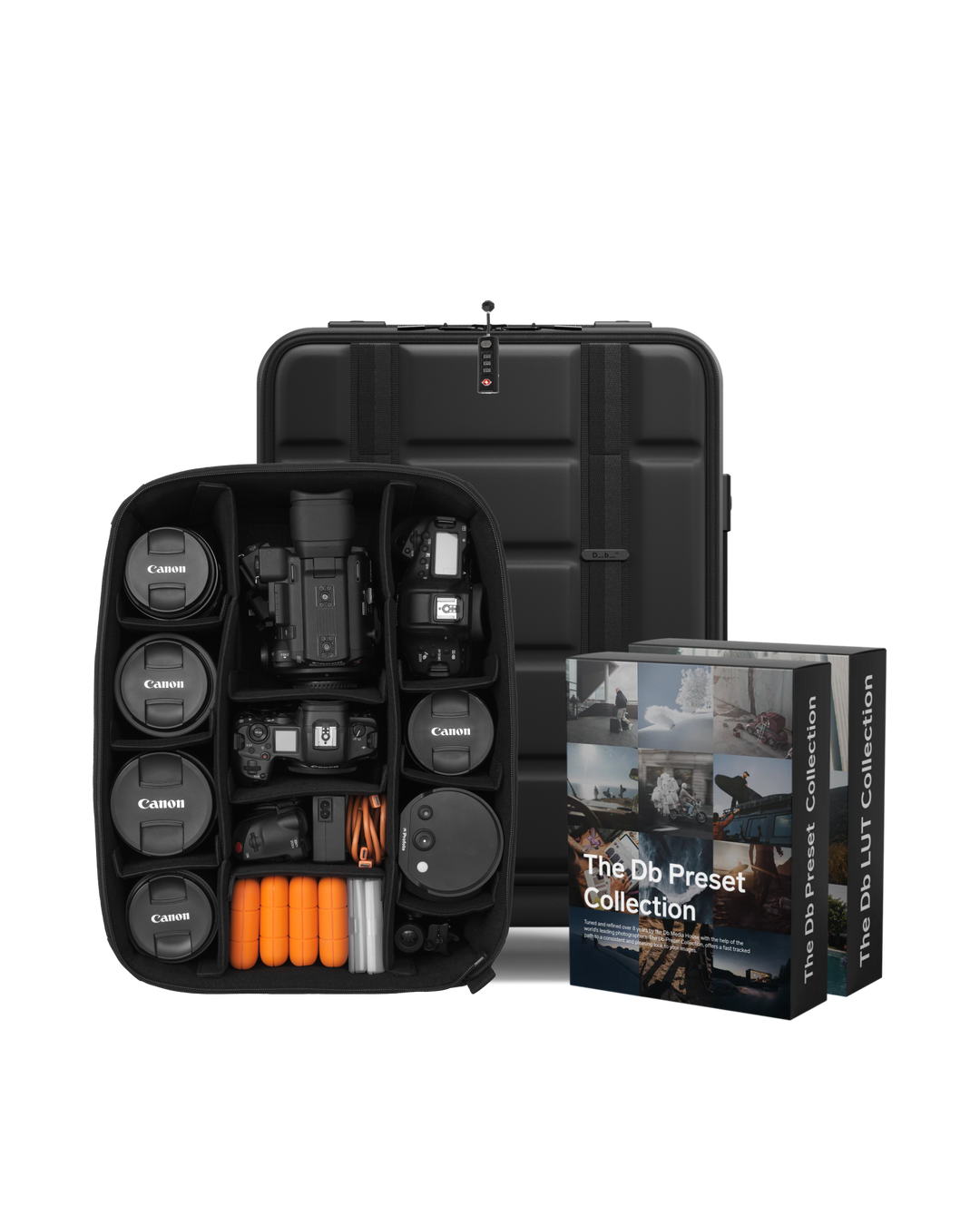 Photo Pro Luggage Bundle Black Out